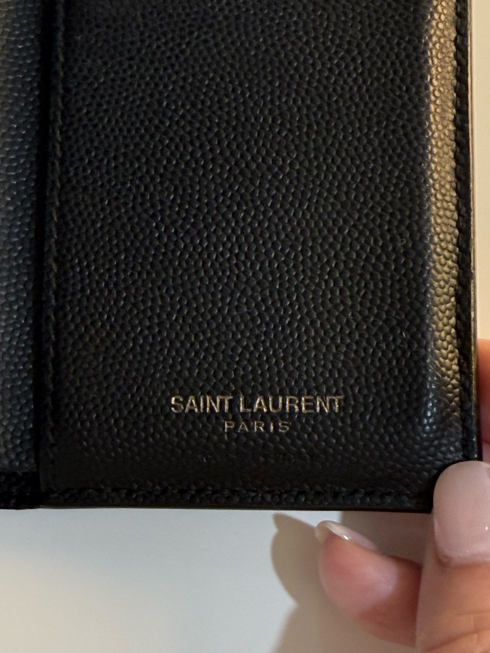 Saint Laurent YSL | Cassandre Credit Card Wallet | Black - Picture 7 of 14